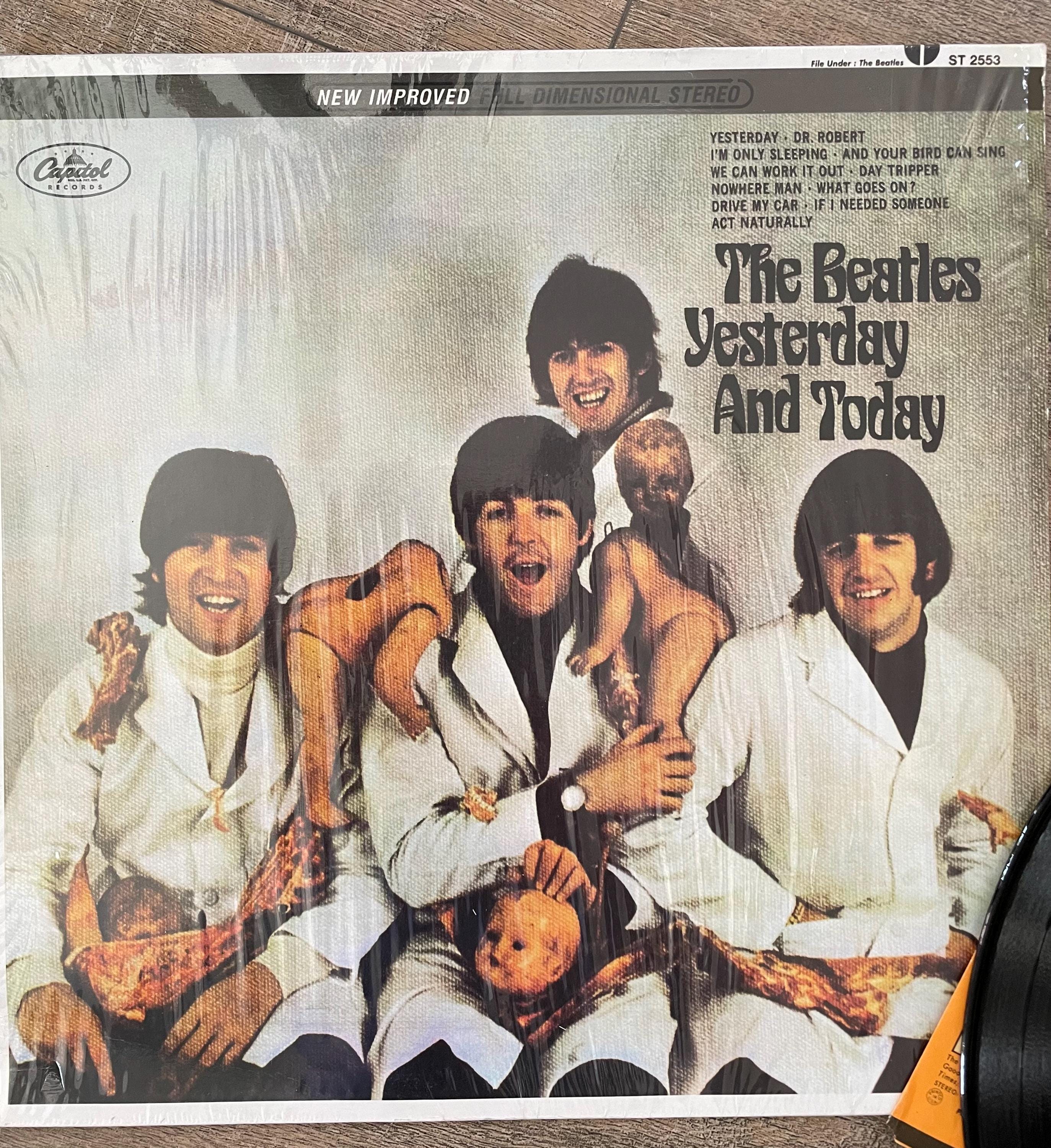 輸入LP Beatles Yesterday And Today (Trunk Cover, Unofficial) ST2553 CAPITOL /00260 Beatles Yesterday and Today Butcher Cover ST2553 Vinyl LP