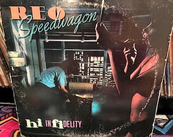 REO Speedwagon – Hi Infidelity (ca. 1980) – Vintage Vinyl lp VG Epic Records FE 36844