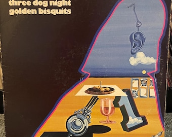 Three Dog Night Golden Bisquits (1971) Vintage Vinyl DSX 50098 Dunhill Records