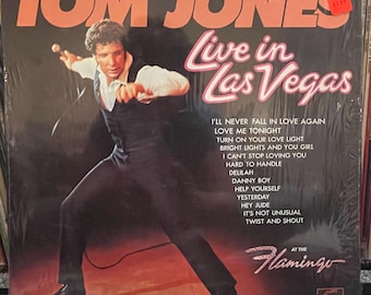 Tom Jones Leben in Las Vegas bei Flamingo LP EPAS 71031 , 1969 Parrot Cords