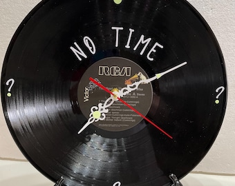 The Guess Who Vinyl Record Clock: Upcycled 1971 Album Art