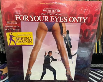For Your Eyes Only 007 Soundtrack LP (1981, LOO-1109) NEW Factory Sealed