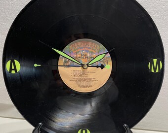 Village People Live & Sleazy Original Vinyl Record Album Wall Clock ca. 1979