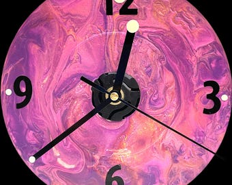 45rpm VinylPainted Clock