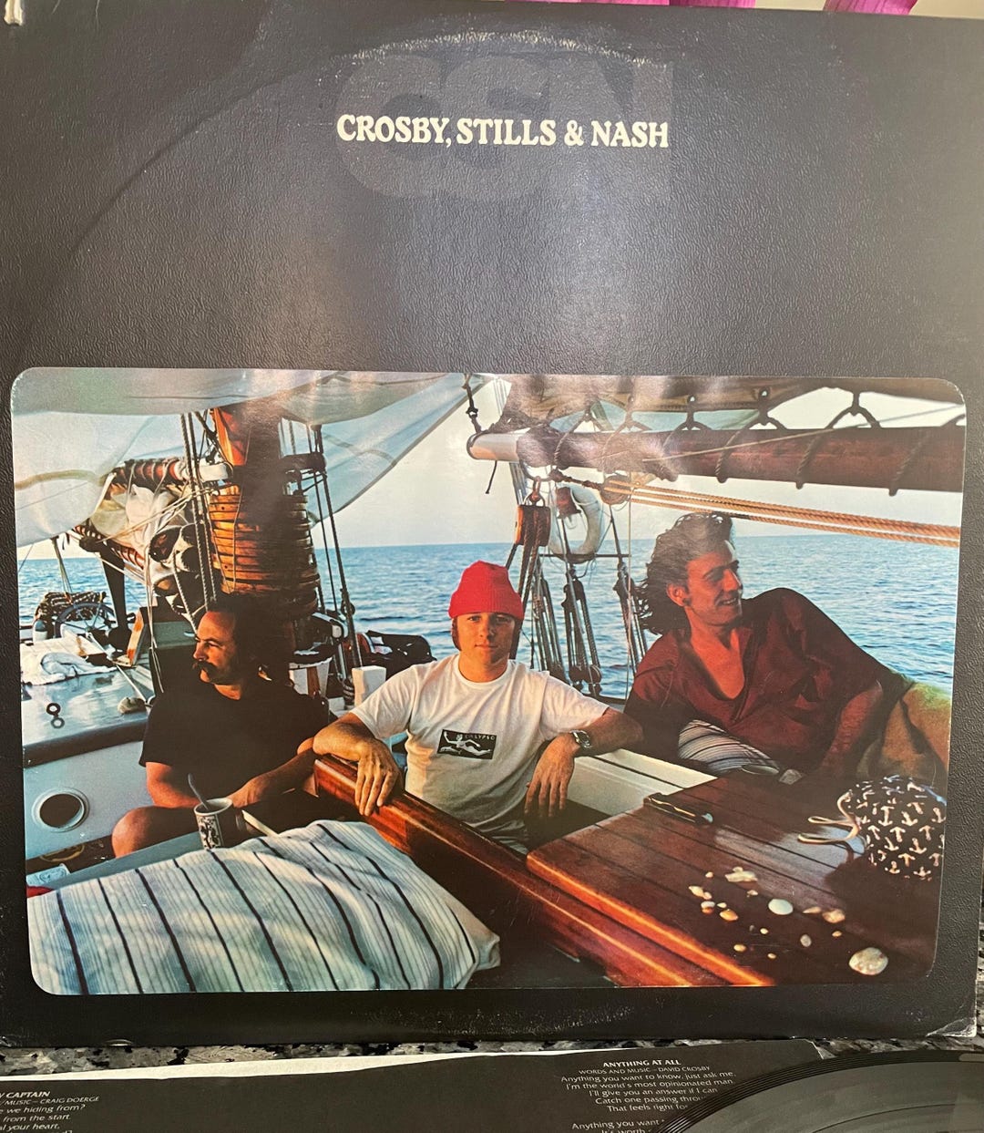 Crosby, Stills & Nash CSN Vinyl LP - 1977 Folk Rock (atlantic SD 19104 ...