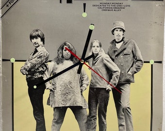 FOLK ROCK Music Clocks