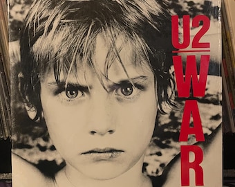 U2 War Gatefold A1-90067 Club Edition 1983 Reissue NM Gatefold in Cellophane