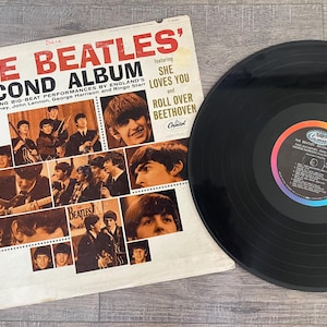 Beatles&#39; Second Album Capitol Records T-2080 1964