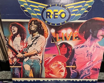 REO Speedwagon - You Get What You Play For - 1977 Live Vinyl Record