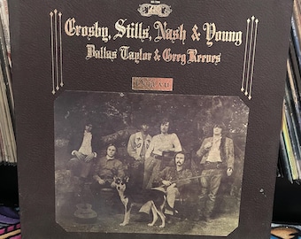 Crosby, Stills, Nash & Young – Déjà Vu (SD-7200) – Vintage Vinyl LP ca. 1970 VG+