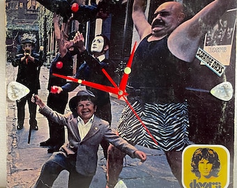 Doors Strange Days Original Up-Cycled Vinyl Record Jacket Wall Clock ca 1967