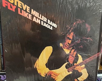 Zespół Steve'a Millera Fly Like an Eagle (1976, Capitol Records ST-511497) NM