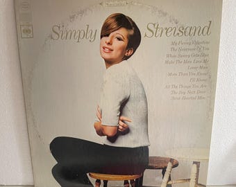 LOT - Barbra Streisand 8-Record Vinyl Record Collection 1960s-70s