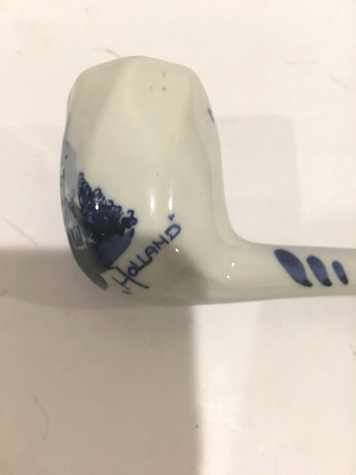 Vintage Delft Blue Zenith Tobacco Pipe and Lighter Hand Etsy