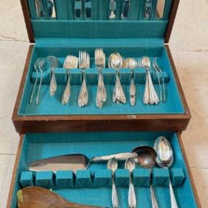 Vintage Prelude by International Sterling Silver Flatware 76 pcs