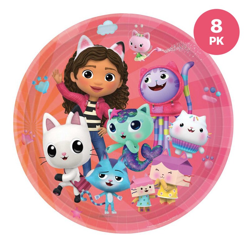 Gabby's Dollhouse Party Supplies Tablecloth Plates Etsy Australia