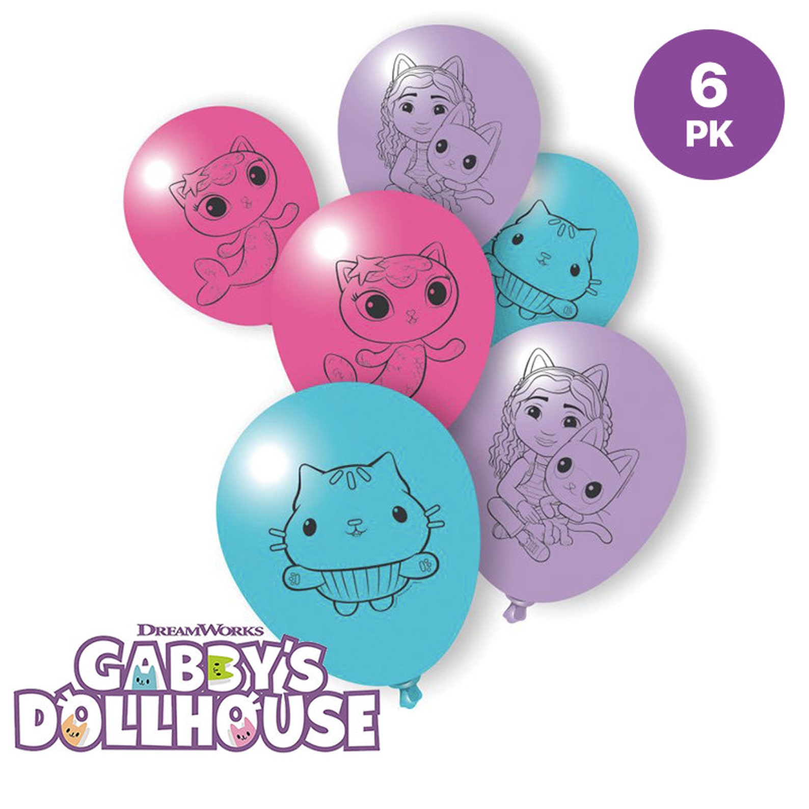 Gabby's Dollhouse Party Supplies Tablecloth Plates Etsy Australia