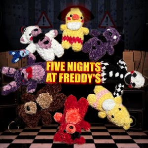 Five Nights At Freddy's nyckelringar
