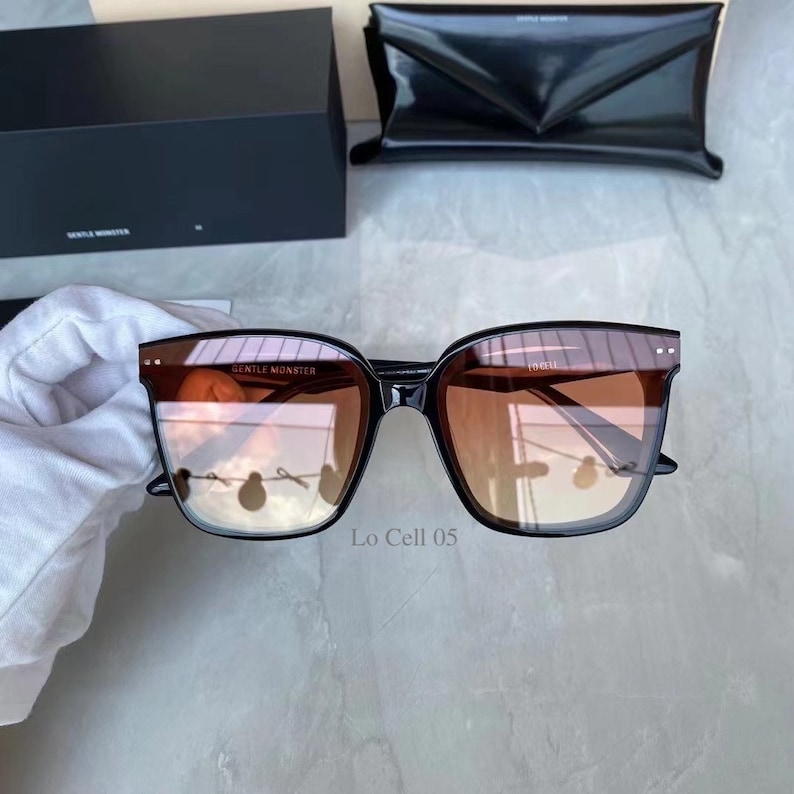 Luxury Lo Cell Gentle Monster Sunglasses Korean Style Etsy