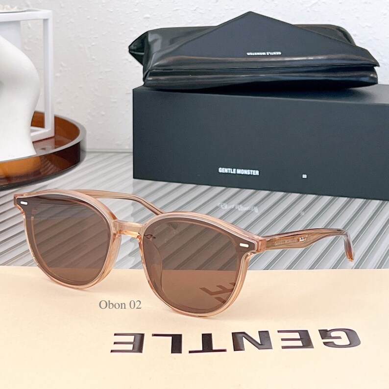 Luxury Obon Gentle Monster Sunglasses Korean Style Women Etsy