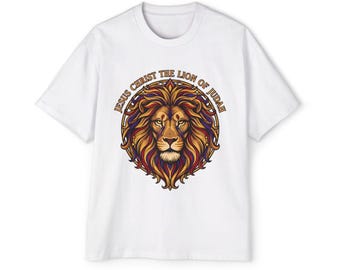 Lion of Judah Jesus Christ T-Shirt | King of Kings Scripture Tee