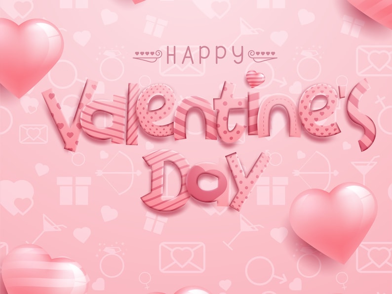 LOVE FONT BUNDLE Digital Heart Font Download Your Own Font Etsy