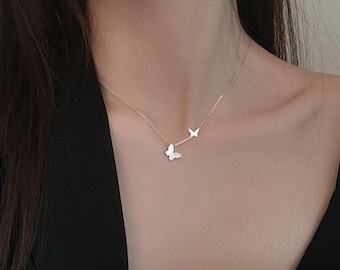 Butterfly Necklace - Etsy