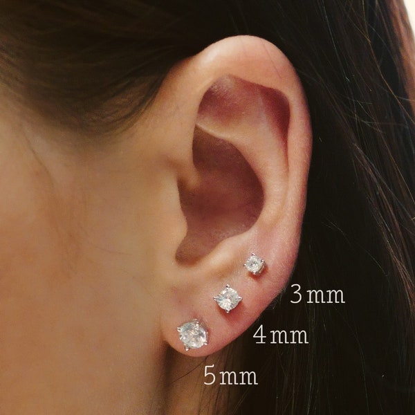 Diamond Earrings - Etsy