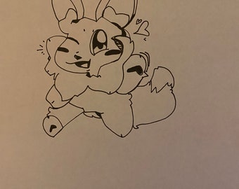 eevee printable etsy new zealand