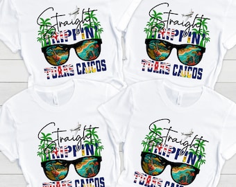Turks and Caicos Vacation T-Shirt, Group Trip Matching Tees, Bella Canvas Unisex Shirts