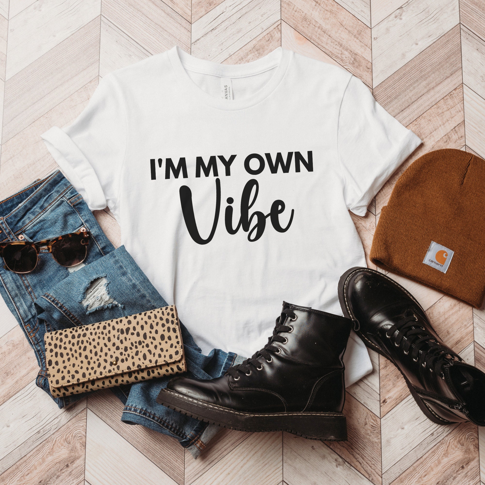I'm My Own Vibe T-Shirt: Inspirational Quote Tee