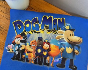 Dog man custom designed shirt