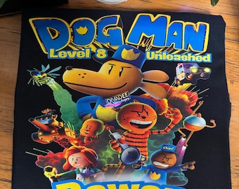 Dog man inspired birthday shirt