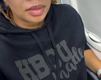 Sudadera con capucha hecha por HBCU: Orgullo negro