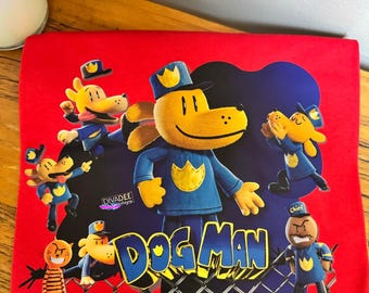 Dog man custom designed shirt