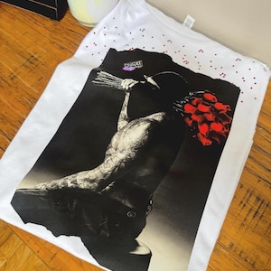 Chris Brown Breezy Bowl Rhinestone concert tee