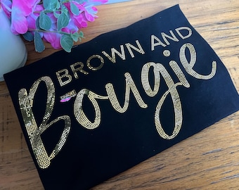 Camiseta Brown & Bougie Bling