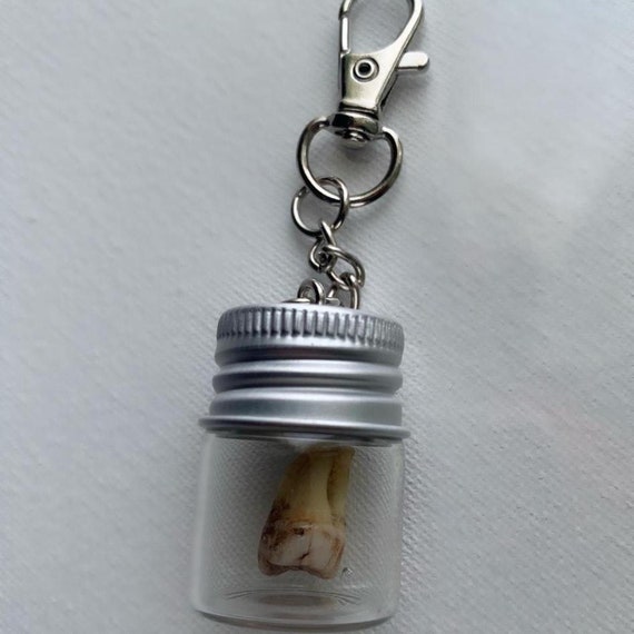 Tooth Fairy Keychain Vial Etsy