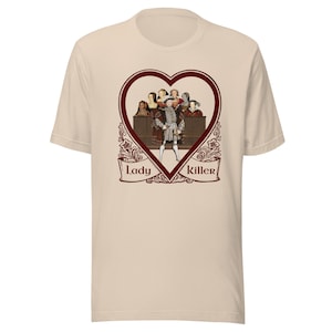 Tudor Queens Unisex t-shirt - Six Wives of Henry the Eighth Tee - Tudor T-Shirt - Lady Killer- History Humor