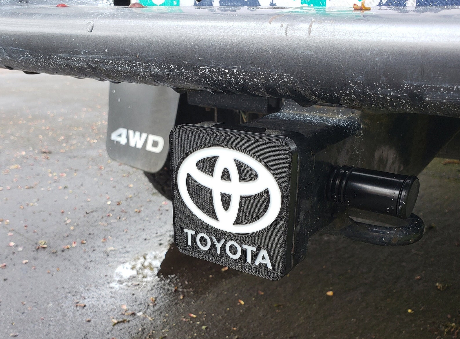 Toyota Trailer Hitch Cover Etsy