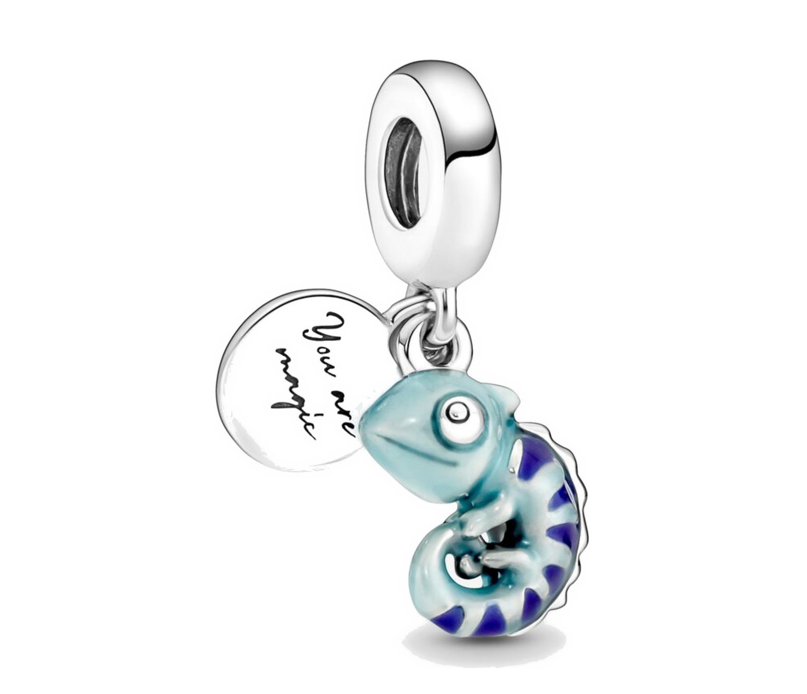 PANDORA MOMENTS Color Changing Chameleon Charm Pendant Etsy