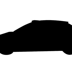 Rally Car Peugeot 206 svg, jpeg, png, dxf instant download