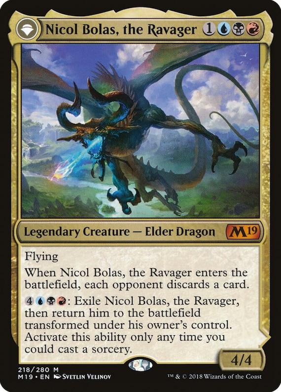 bolas cards mtg Nicol Bolas, God-Pharaoh (530) – Axion Now main image 1