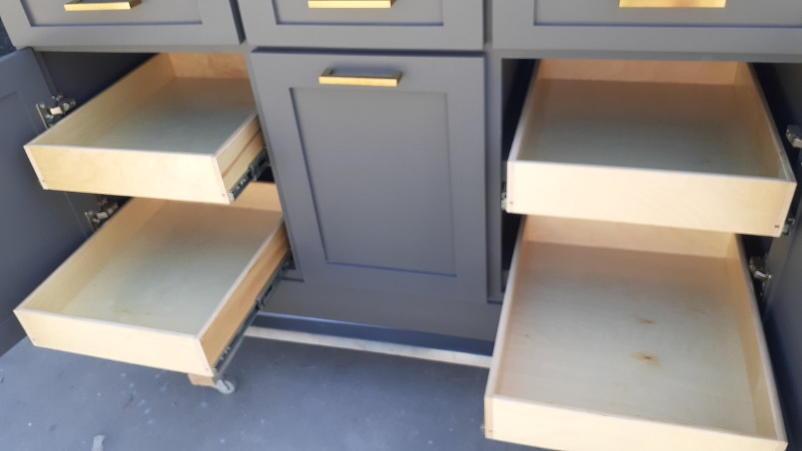 5ft Grey Kitchen Island Without Countertop Etsy