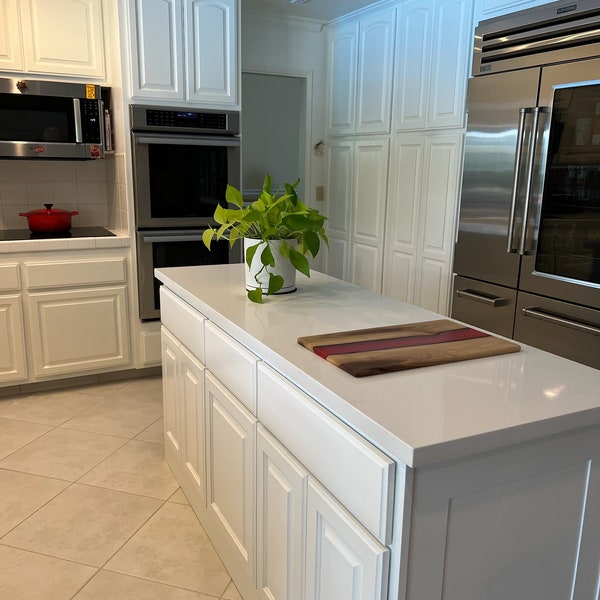 Kitchen Island With Quartz Top Etsy