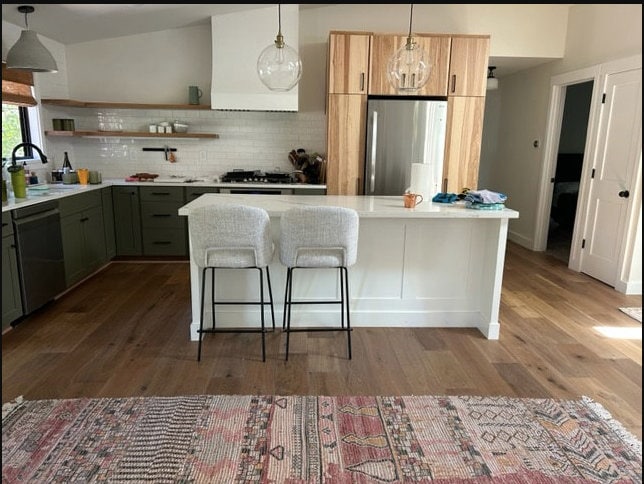 7ft kitchen island with sink space an...