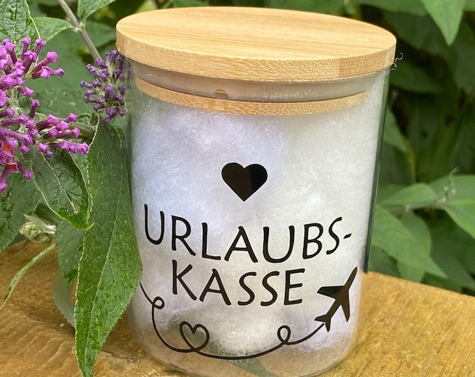 Aufkleber Urlaubskasse