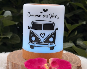 VW campervan gift ideas, camping LED lantern, gift for campers, camping love, gift ideas for campers, camping light, caravan