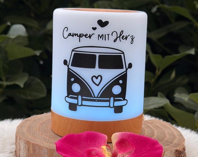VW campervan gift ideas, camping LED lantern, gift for campers, camping love, gift ideas for campers, camping light, caravan