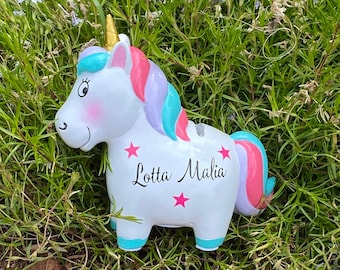 Spardose Einhorn